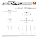 Classic Accessories Water-Resistant 70 Inch BBQ Grill Cover