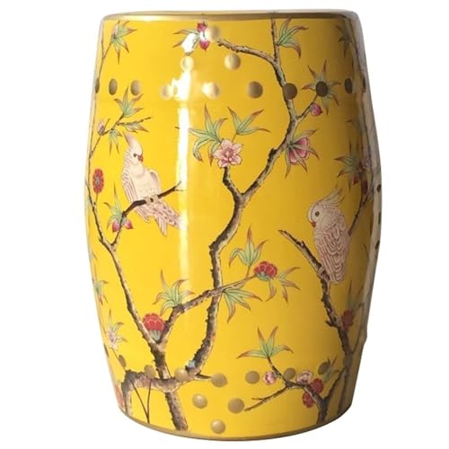 Taburete de jardín de cerámica taburete