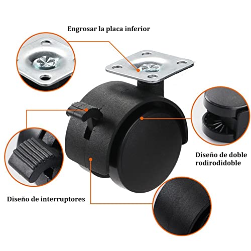 La Mejor review de Llantas para muebles con freno los mejores 5. 23 Imagen adicional