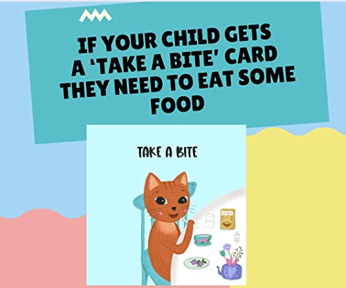 Creative Mango. Take A Bite. A Card Game That Helps Kids Eat. A Game For Picky Eaters. #TOP4