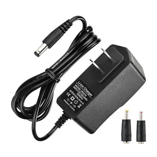 24V~25.2V Massage Gun Charger Compatible with Hypervolt, Taotronics, Opove, Toloco, Legiral, Bobbito, Massage Gun Charger Power Cord Cable 1.5m/5FT(NOT for 18V)