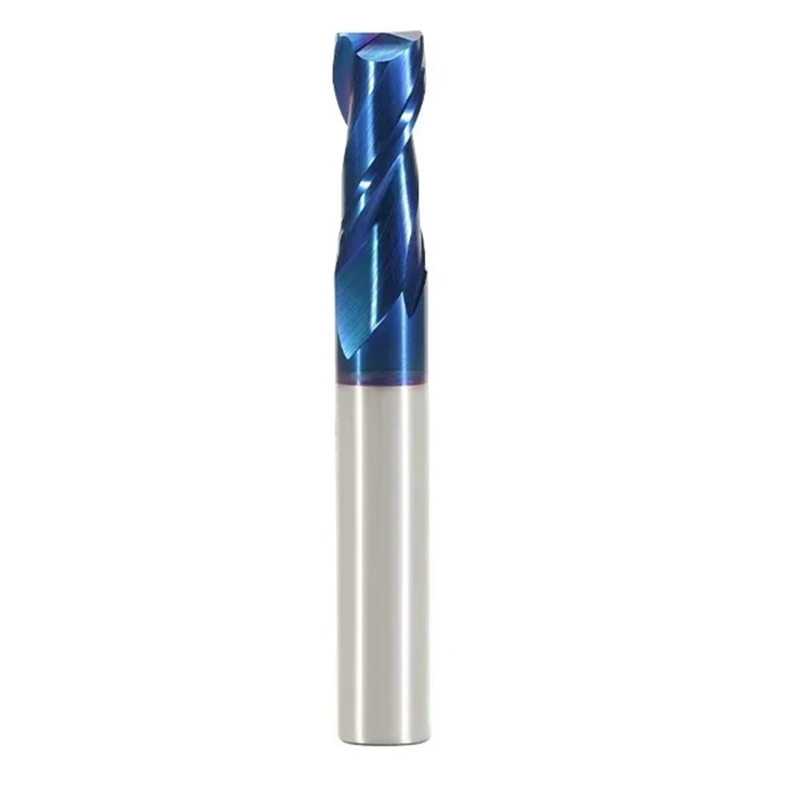 1 szt. HRC65 frez trzpieniowy z węglików spiekanych 2 ostrza powłoka stopowa narzędzie tnące ze stali wolframowej CNC 1-20mm(D6x6Dx45x150L)