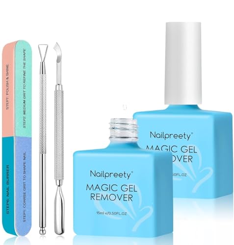 #Commissioniguadagnate<br>5m*2 Gel Nail Polish Remover,Nail Polish Remover,Rimuovi Smalto Semipermanente in 3-5 Minuti