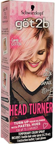 Got2B Color Headturner Temporary Color Spray - Cotton Candy Pink - 4.2Floz #TOP24