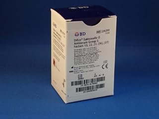 BD Diagnostic Systems Salmonella and Shigella Typing Antisera, Group G, 3ML (1 Each)