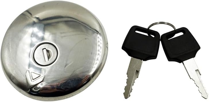 Motorcycle Fuel Gas Cap Ignition Switch Lock compatible with Suzuki GN125 250 GT250EX X7 GS250T GS450E GS850GL GS1000L GT 200 X TS100 125