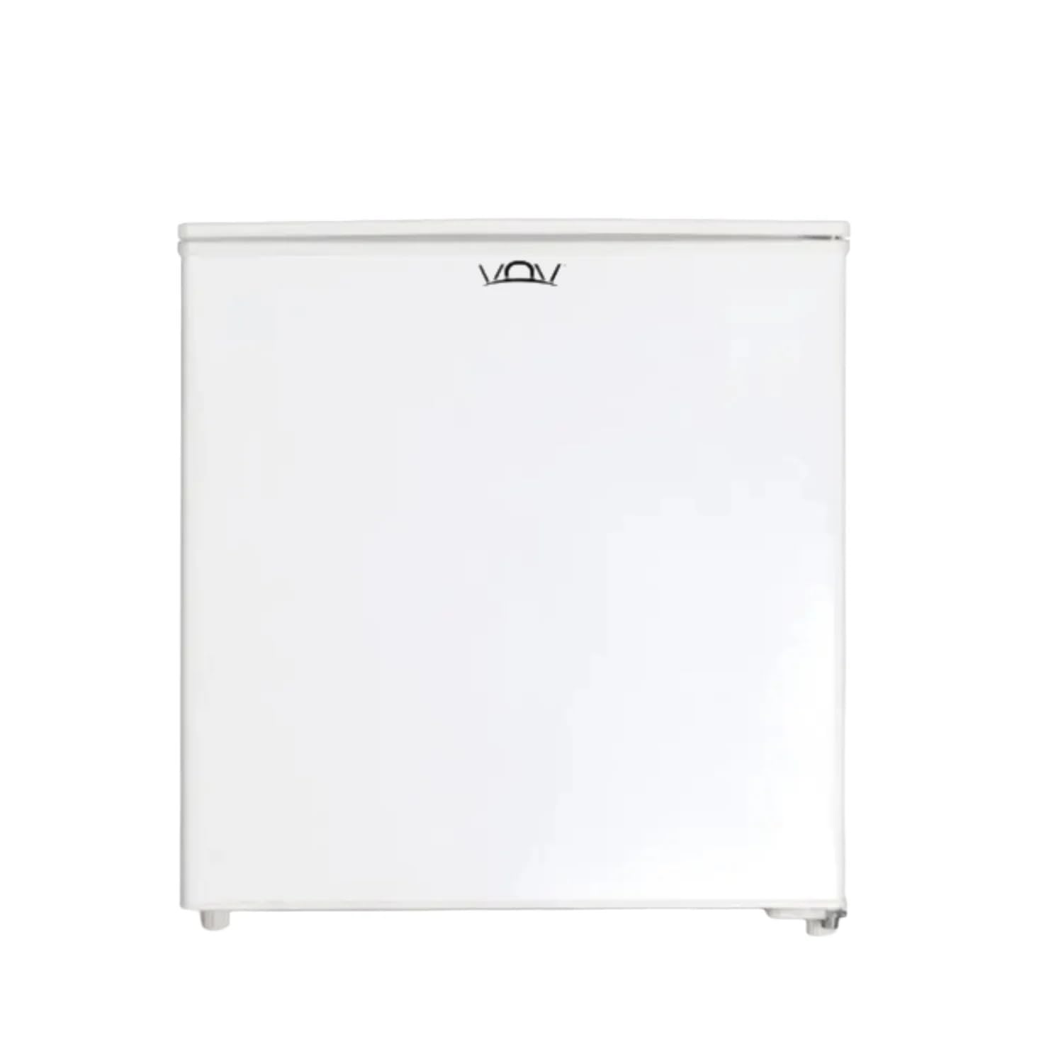 VOV - Mini frigo bar, Frigorifero piccolo, Silenzioso, Mono porta, Per applicazioni in Hotel, Casa, Ufficio, 43L, Bianco, ‎47.2 x 45 x 49.2 cm