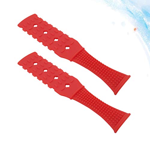 Milisten 2Pcs Massage Sticks Gua Sha Scraping Massage Hammer Pat Acupoint Massager For Body Back Health Care Muscle Massager (Red) #TOP1