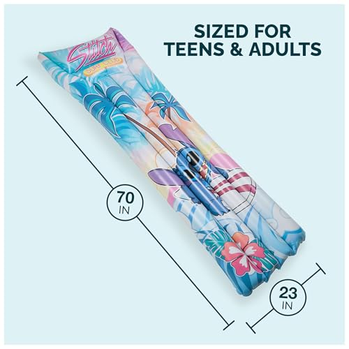 Image of SwimWays Stitch Suntanner Pool Float, Inflatable Pool Floats & Kids Pool Toys, Swimming Pool Accessories & Beach Essentials for Teens Aged 14 & Up