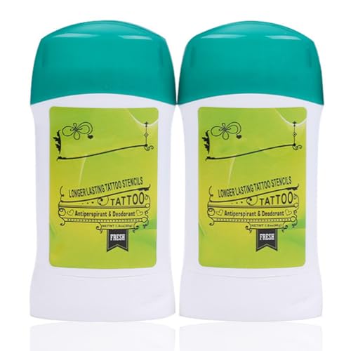2pcs Tattoo Transfer Cream Gel, Urknall Tattoo Transfer Gel Stick for Body Art Makeup Professional Tattooing Stencil Creams Transfering Soap For Tattooing Supplies Accessories Tattoos Artist
