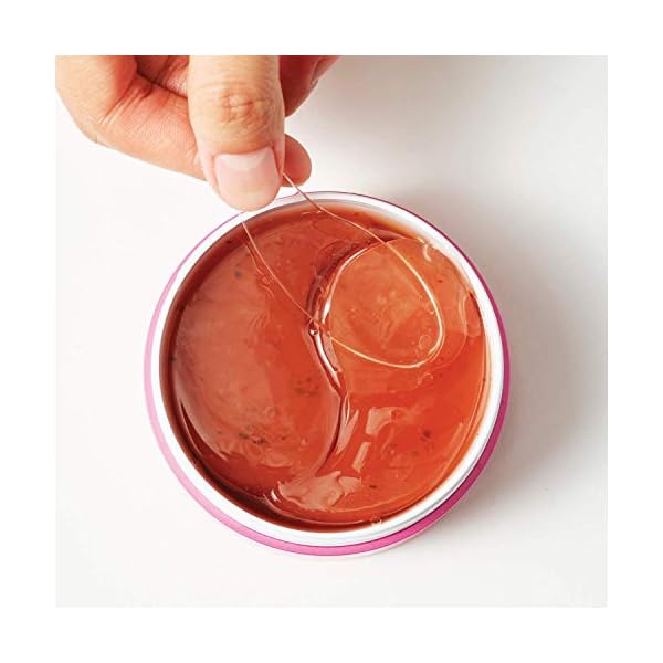 [Ogi] Rose V Eye Patch, 100% Vegan Hypoallergenic Under Eye Masks for Eye Wrinkles, Natural Hydrogel Patches From Marine Plants (1.4g x 60EA)