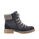 Rieker Damen Y9131-14 Mode Stiefel, blau, 40 EU