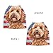 Patriotic Dog Baby Car Seat, Rain Shelter, Multifunctional Nursing Cover for Newborns, Mother Care, Breastfeeding