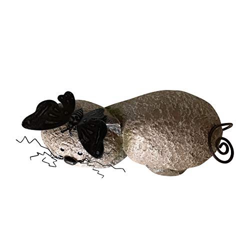 Unido Box Resin Resting Cat Statue, Garden Stone - Perfect For Garden Accent And Home Décor #TOP2