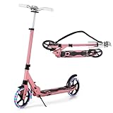 DÉTAILS SOIGNEUSEMENT CONÇUS POUR L’EXPÉRIENCE UTILISATEUR : Sa large plateforme robuste offre un bon appui, assurant stabilité et confort. Le guidon est muni de poignées ergonomiques en caoutchouc antidérapant pour une prise en main confortable qui réduit la fatigue des mains. Avec son support stable, le support intégré permet de poser la trottinette facilement à tout moment.