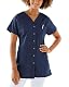 Kasack Clinic Dress für Damen mit 1/2 Arm, Druckknöpfen und Brusttasche