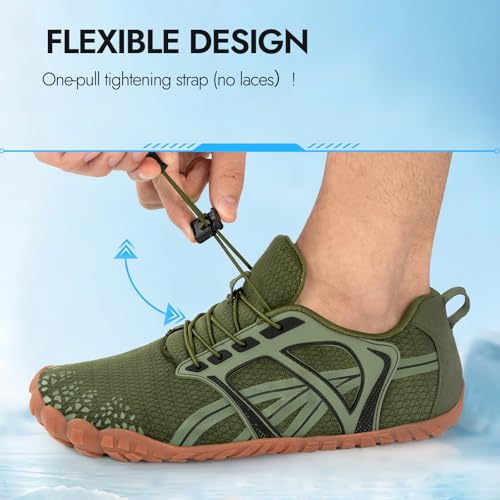ATHMILE Barefoot Water Shoes – Wide, Non‑Slip Aqua Footwear for Beach, River & Pool (Women & Men) angle 7