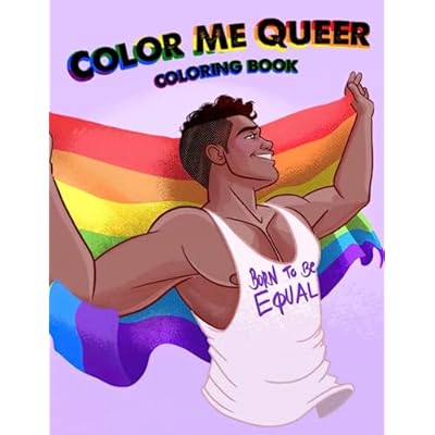 Color Me Queer Coloring Book