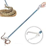 V-Cheetong 47'' Snake Tong Reptile Grabber Rattle Snake Catcher Wide Jaw Handling Tool with Lock and