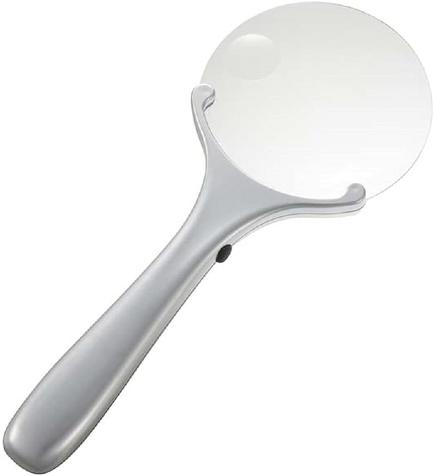 L-ZOOM 07-8995 Hand Loupe 3, Silver, Model No.