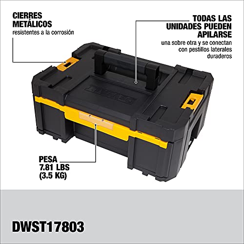 Dewalt Tstak Iii Tool Box, Single Deep Drawer, Holds Up To 100 Lbs, Heavy Duty Latches, Removable Compartments For Small Tools And Accessories (Dwst17803) #TOP1