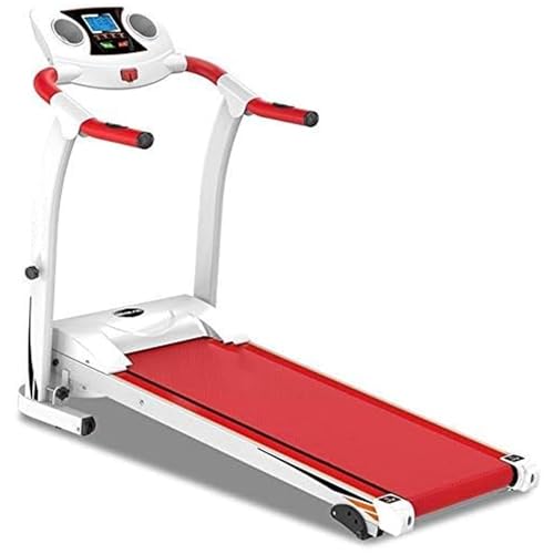 Image of Home Folding Treadmill with Incline, Electric Treadmill Machine with Heart Rate Monitor 3 Level Manual Incline Speakers Auto Lube Pulse Exercise Machines