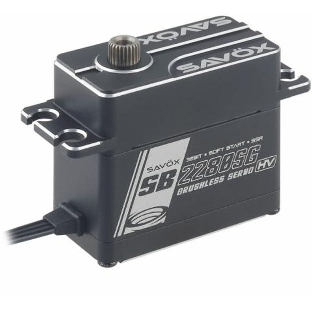SB-2280SGP - SB-2280SG Plus HV Monster Torque Servo, Black, 0.12sec/833oz