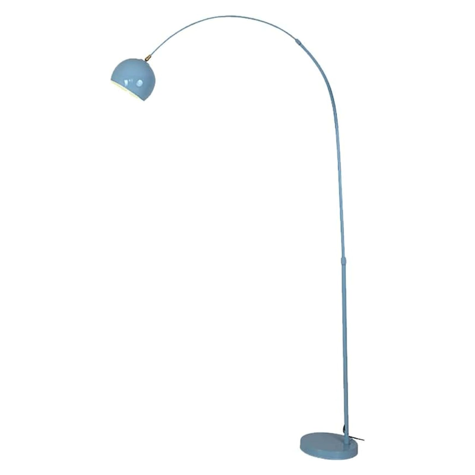 HJLJKG Lampada da terra Lámppara de Pie ad arco moderno lampada da terra in ferro battuto braccio regolabile lampada lampada lampada in piedi lampada in piedi con lampada a sospensione per camere da