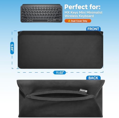 Thick Keyboard Dust Cover for Slim Compact Wireless Keyboards — 사진 2