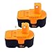 [Upgraded] 3600mAh Ni-Mh Replacement for Ryobi 18V Battery One+ P100 P101 ABP1801 ABP1803 BPP1820 2 Packs