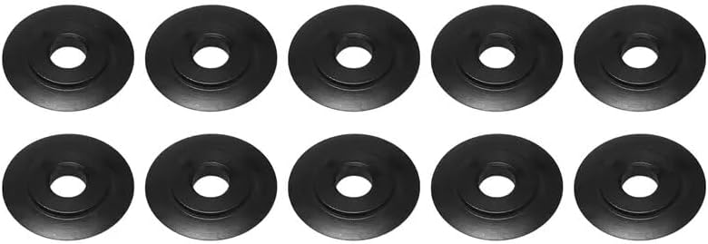 10Pcs/Set Spare Copper Pipe Slice Cutting Wheels Blade For 15Mm/22Mm Tube Cutter| | - - (Color: Black)