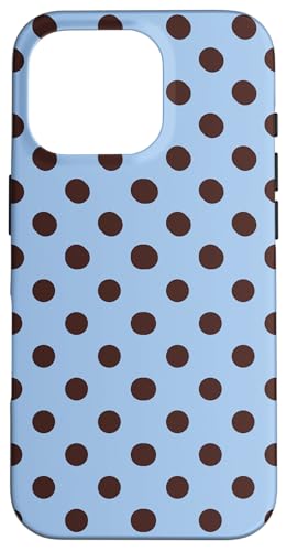 Blue and Brown Polka Dots Classic Polkadots Simple Pattern �X�}�z�P�[�X iPhone 16 Pro �p