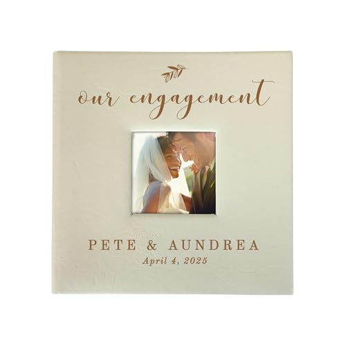 Personalized Engagement Photo Album