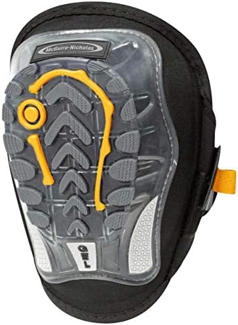 McGuire-Nicholas Gel Stabilizer Knee Pads, 1 Pair, Black