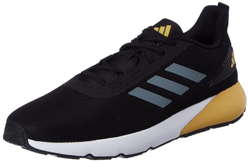 adidas Men's Running Shoes,Cblack/Mlead/Preyel,42 EU