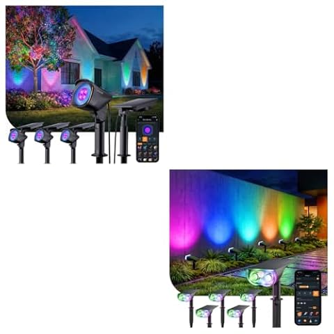 Linkind Smart Solar Motion Spotlights — $186.86 (27% off)