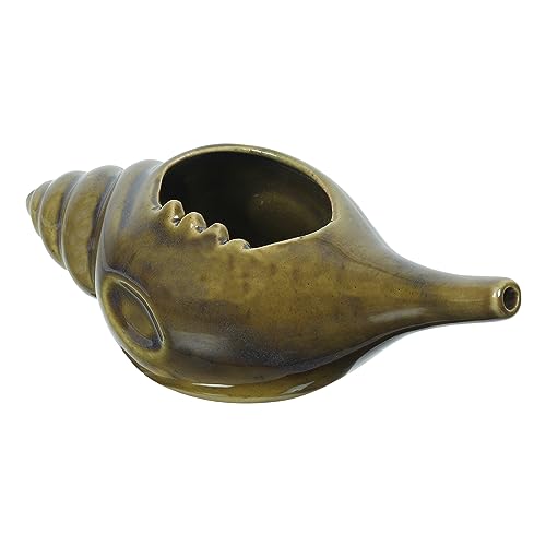 Qimacplus Pentola Neti in ceramica a prova di perdite, resistente, non metallica e comoda impugnatura, adatta al microonde e alla lavastoviglie, trattamento naturale per seno e congestione dal design