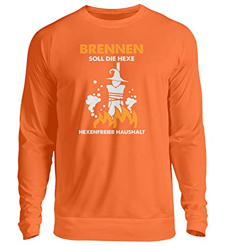 Pull La sorcière doit brûler pour remplacer vos vêtements d'intérieur ternes par un style XL orange coloré