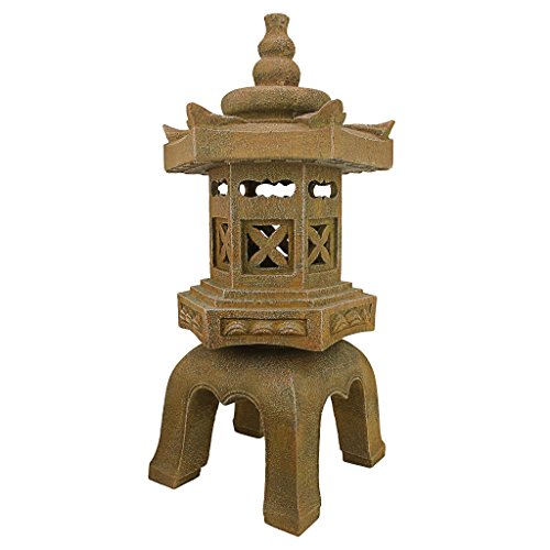 Design Toscano Ss8577 Sacred Pagoda Lantern Asian Decor Garden Statue, 27 Inch #TOP4