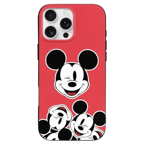 �f�B�Y�j�[ �~�b�L�[�}�E�X IPhone16 �Ή� �P�[�X �ϏՌ� �y���^ ���ϖh�~/Qi�������C�����X�[�d�Ή� �X�}�z�P�[�X ����~�� �w��h�~