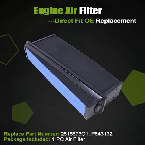 ATUOTPO Engine Air Filter, Compatible with International LT625 LT RH Series Trucks # 2515573C1 P643132 by ATUOTPO - Image 2