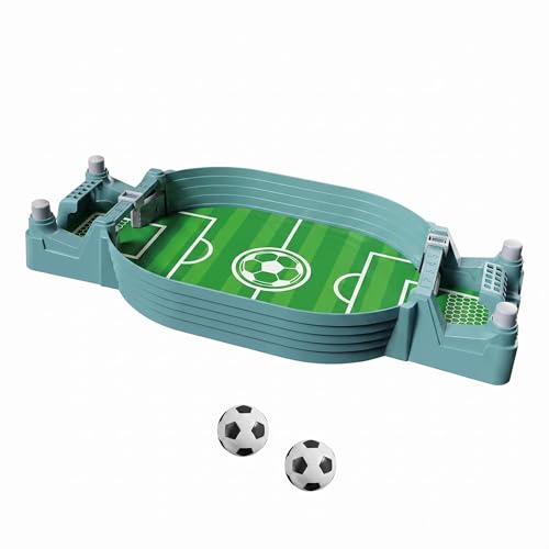 Image of Mini Foosball Table Game for Kids,Football Table Game,Soccer Table Top Football Desktop Sport Foosball Game for Girl Boy, Indoor Outdoor Family Game for Adult Kid Birthday Gift (Blue)