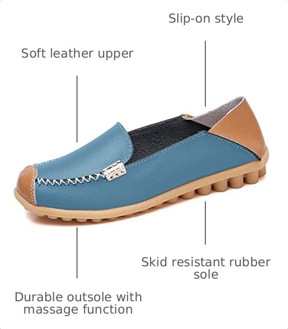 Image of VenusCelia Women's Walking on Clouds Flat Loafer