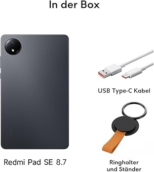 XIAOMI Redmi Pad SE 8.7 4+64GB Blau mit Ringhalter, MediaTek Helio