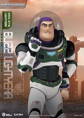Beast Kingdom Co., Ltd Lightyear (2022): Buzz Lightyear Alpha Suit Dah-076 Dynamic 8-Ction Figure #TOP5