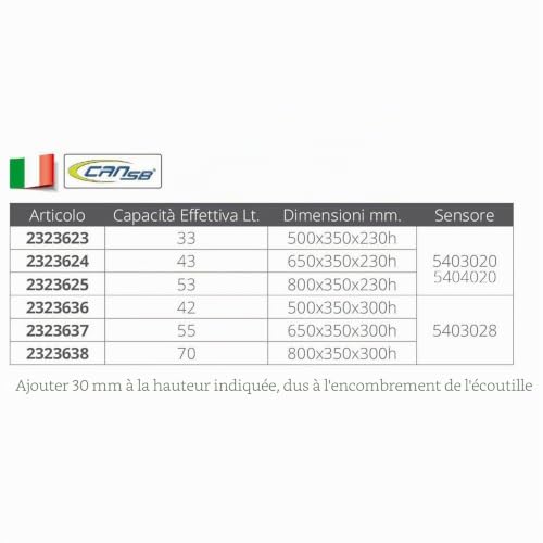 PLASTIMO FUEL TANK 70L 80X35X30CM – vue 2