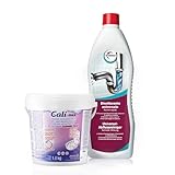 Wimex Cali-mex Reinigungs- und Wartungs-Set für Siphons und Rohrleitungen in Bad und Küche, (AMZ-2914)