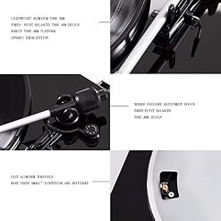 NAMSAR Entièrement Automatique LP Disque Vinyle HiFi Moderne phonographes Vinyle Turntable Pression Aiguille réglable Evolutif Cartouche Control Support MCU Vitesse 33 1/3 et 45 Tours - Les Beatles, Paul McCartney, John Lennon, RIngo Starr, George Harrison NAMSAR Entièrement Automatique LP Disque Vinyle HiFi Moderne phonographes Vinyle Turntable Pression Aiguille réglable Evolutif Cartouche Control Support MCU Vitesse 33 1/3 et 45 Tours – Image 5