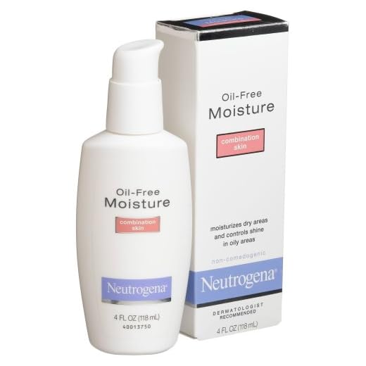 Neutrogena Oil Free Moisture Glycerin Face Moisturizer & Neck Cream Derived from Castor Oil, Lightweight, Oil Absorbing, Soft Natural Matte Finish Facial Moisturizer Lotion, 4 fl. oz (Pack of 2)