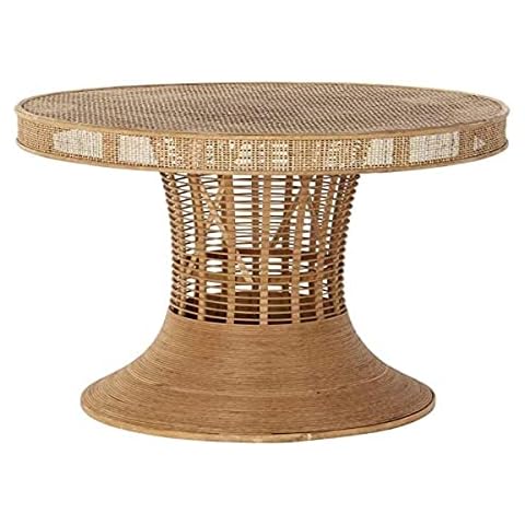 Mesa Auxiliar Dkd Home Decor Ratán (61 X 61 X 59 Cm) Cover